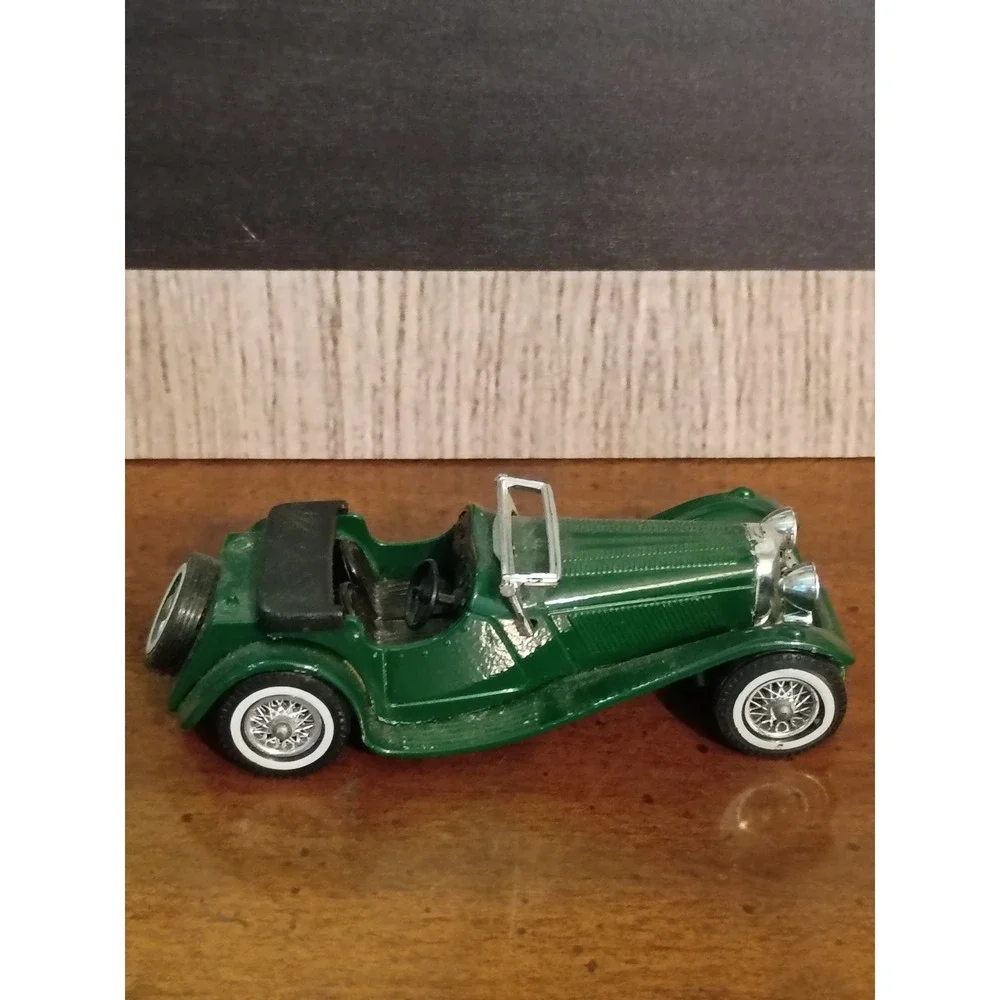 Matchbox Models of Yesteryear Y-1 1936 SS 100‎ Jaguar Green Diecast Car 1977